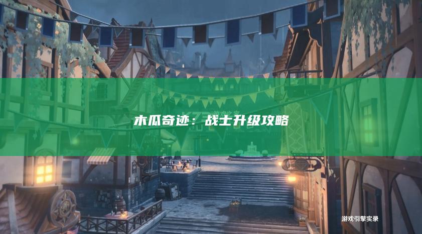 木瓜奇迹：战士升级攻略